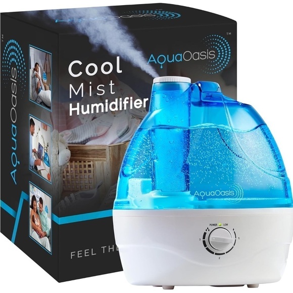 Brand New Cool Mist Humidifier 2.2L Water Tank Quiet Ultrasonic Auto Shut Off - Picture 2 of 16